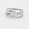 Bague 53 DIDIER GUERIN - Bague "Laisse Flotter les Rubans", Or Gris et Diamants 58 Facettes DV0427-1