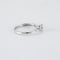 Bague Didier Guérin - Bague solitaire or gris 58 Facettes DV0199-1