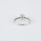 Bague Didier Guérin - Bague solitaire or gris 58 Facettes DV0199-1