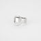 Bague 51 DINH VAN - Bague Neo en argent 58 Facettes DV0031-4
