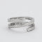 Bague 53 DINH VAN - Bague Spirale Or Blanc 58 Facettes DV0360-5