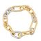 Bracelet Pomellato Iconica - Bracelet chaîne en or jaune, blanc et rose 58 Facettes 3634328CN