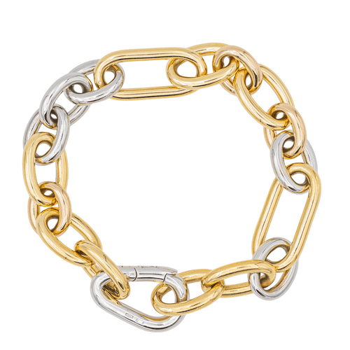 Bracelet Pomellato Bracelet Chaîne Iconica Or jaune, Or blanc, Or rose 58 Facettes 3634328CN
