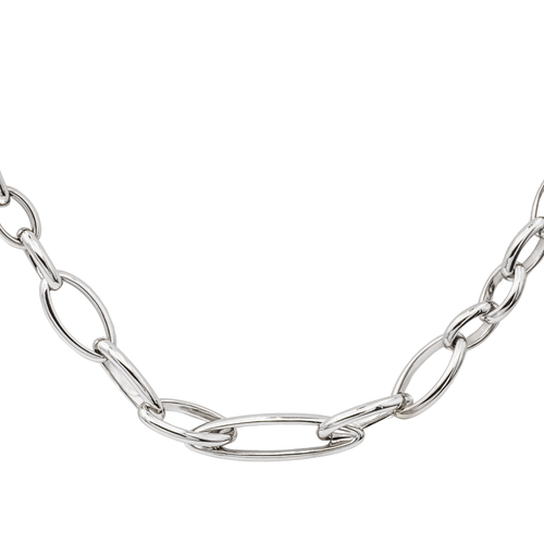 Collier Pomellato Iconica - Collier chaîne en or blanc et diamants 58 Facettes 3634333CN
