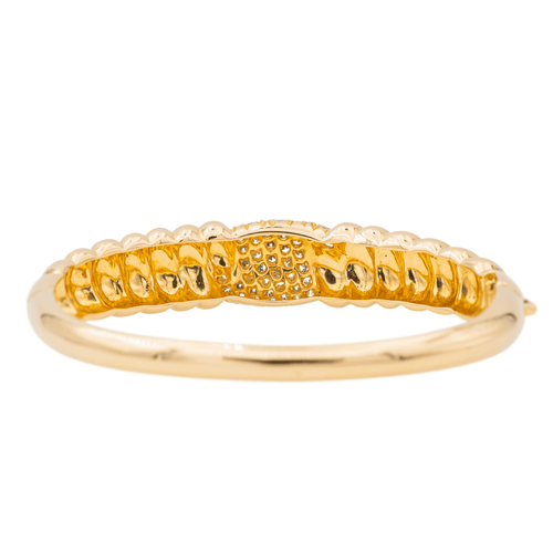 Bracelet Bracelet Jonc Or jaune Diamant 58 Facettes 3634691CN