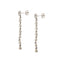 Boucles d'oreilles Boucles d’oreilles pendantes en or blanc 18 ct et diamants 2,76 ct 58 Facettes 36383