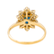 Bague 59 Bague Pompadour Or jaune Saphir, Diamant 58 Facettes 3641002CN