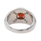Bague 54 Bague en or blanc 18 carats au grenat et diamants 58 Facettes 3641136CN