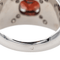 Bague 54 Bague en or blanc 18 carats au grenat et diamants 58 Facettes 3641136CN
