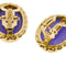 Boucles d'oreilles Boucles d'oreilles camée en or jaune 18 carats 58 Facettes 36448