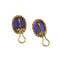 Boucles d'oreilles Boucles d'oreilles camée en or jaune 18 carats 58 Facettes 36448