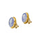 Boucles d'oreilles Boucles d'oreilles camée en or jaune 18 carats 58 Facettes 36448