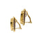 Boucles d'oreilles Boucles d'oreilles camée en or jaune 18 carats 58 Facettes 36448