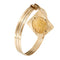 Bracelet Bracelet jonc - 3 bangles en or jaune 18 ct avec sterlina 58 Facettes 36538