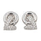 Boucles d'oreilles Boucles d’oreilles clip - Or blanc 18 carats et diamants 58 Facettes 3662241RV
