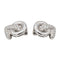 Boucles d'oreilles Boucles d’oreilles clip - Or blanc 18 carats et diamants 58 Facettes 3662241RV