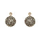 Boucles d'oreilles Boucles d’oreilles diamants en or rose 14 kt et argent 58 Facettes 36647