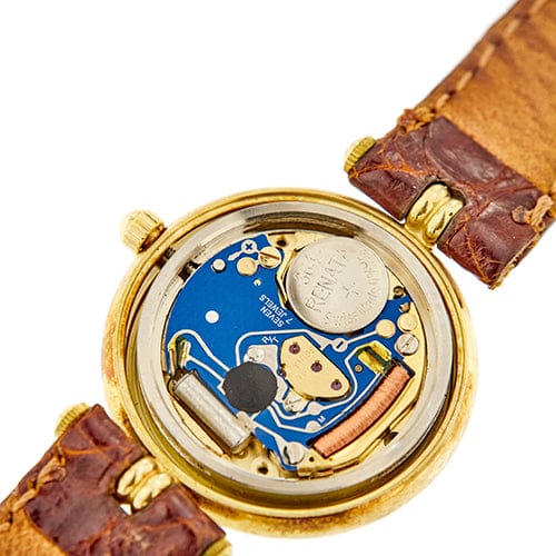 Montre Pierre Bonnet - Montre femme à quartz en or jaune 18 carats 58 Facettes 36748