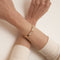Bracelet HERMES - Bracelet modèle Collier de chien Or rose Diamants 58 Facettes