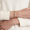 Bracelet HERMES - Bracelet modèle Collier de chien Or rose Diamants 58 Facettes