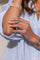 Bague 54 Bague Pompadour en or blanc 18 carats, saphir et diamants 58 Facettes 3681304RV