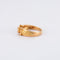 Bague 51 KORLOFF - Bague Solitaire Diamant Or ciselé 58 Facettes DV0157-1