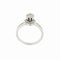 Bague Bague solitaire - Diamants taille brillant en or blanc 18 kt 0,84 ct 58 Facettes 36977