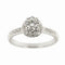 Bague Bague solitaire - Diamants taille brillant en or blanc 18 kt 0,84 ct 58 Facettes 36977
