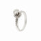 Bague Bague solitaire - Diamants taille brillant en or blanc 18 kt 0,84 ct 58 Facettes 36977