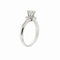 Bague Bague solitaire - Diamants taille brillant en or blanc 18 kt 0,84 ct 58 Facettes 36977