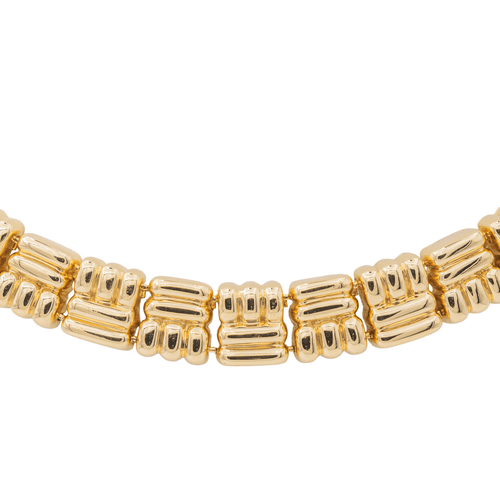 Collier Boucheron - Collier vintage en or jaune 18 carats 58 Facettes 3704292CN