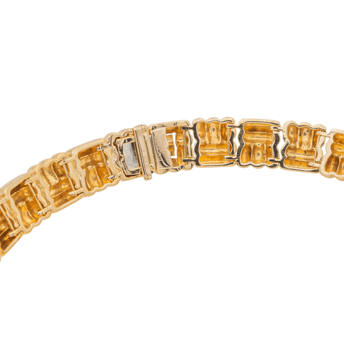 Collier Boucheron - Collier vintage en or jaune 18 carats 58 Facettes 3704292CN