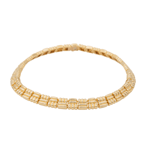 Collier Boucheron - Collier vintage en or jaune 18 carats 58 Facettes 3704292CN