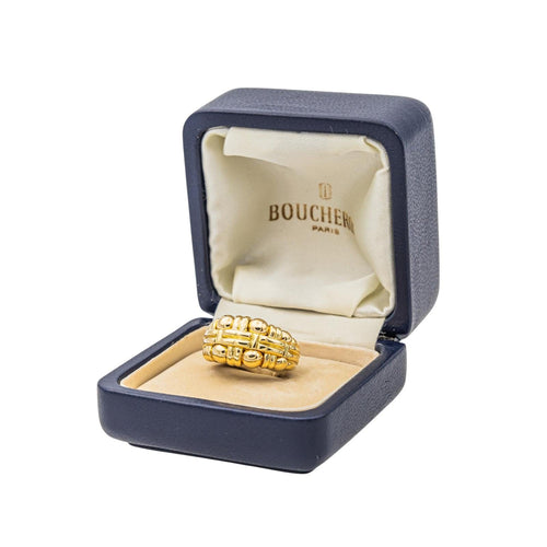 Bague 53 Boucheron Quatre - Bague jonc en or jaune 18 carats 58 Facettes 3704295CN
