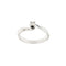 Bague 56 Damiani - Bague solitaire en or blanc 18 carats et diamant 58 Facettes 37094