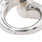 Bague 51 Bague toi et moi en or blanc 18 carats, perles et diamants 58 Facettes 3726307CN