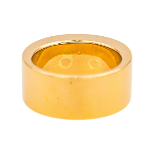 Bague 56 Bague en or jaune 18 carats avec saphir ovale et diamants 58 Facettes 3726308CN