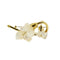 Broche Spilla fleur en or jaune 18 carats et nacre 58 Facettes 37277