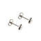 Boucles d'oreilles Boucles d’oreilles point de lumière en or blanc 18 kt et diamants 58 Facettes 37342