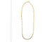 Collier Chini - Collier maille Figaro 3+1 en or jaune 18 ct 58 Facettes 37411