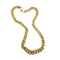 Collier Collier maille gourmette bombée dégradée en or jaune 18 ct 58 Facettes 37423