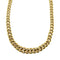 Collier Collier maille gourmette bombée dégradée en or jaune 18 ct 58 Facettes 37423