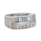 Bague 55 Mauboussin Belle de jour - Bague en or blanc avec nacre et diamants 58 Facettes 3745690RV