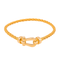Bracelet Fred Force 10 - Bracelet moyen modèle en or rose 18 carats 58 Facettes 3747897CN