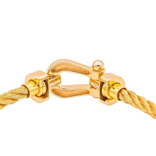 Bracelet Fred Force 10 - Bracelet moyen modèle en or rose 18 carats 58 Facettes 3747897CN