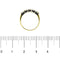 Bague Bague rivière - 5 diamants 0,80 ct en or jaune et blanc 18 kt 58 Facettes 37551
