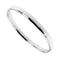 Bracelet Bracelet rigide ovale en or blanc 18 ct 58 Facettes 37590