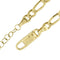 Collier Chini - Collier maille Figaro 3+1 en or jaune 18 ct 58 Facettes 37642