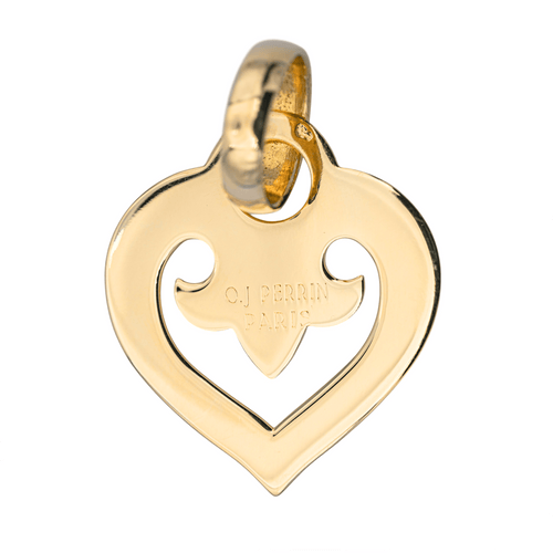 Pendentif O.J. Perrin Cœur Légende - Pendentif cœur en or jaune 58 Facettes 3773621CN
