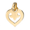 Pendentif O.J. Perrin Cœur Légende - Pendentif cœur en or jaune 58 Facettes 3773621CN